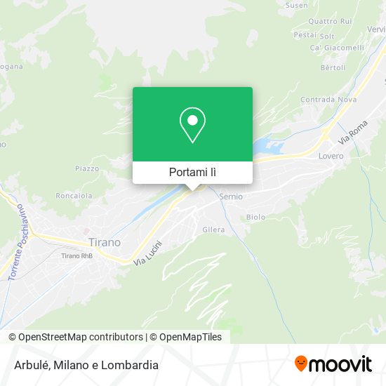 Mappa Arbulé