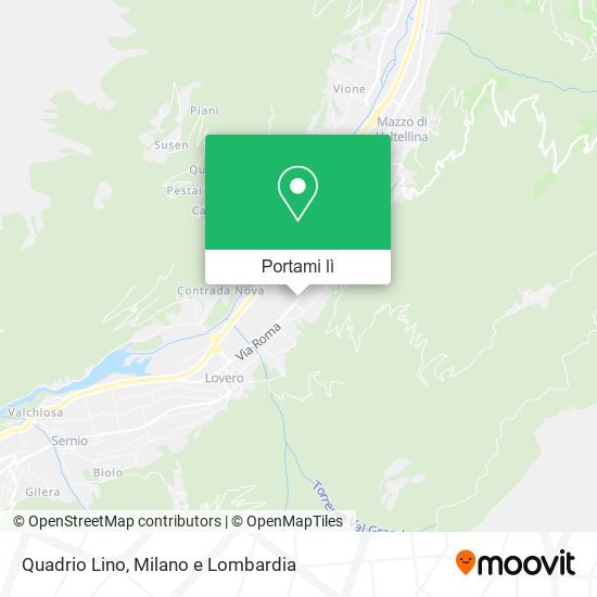 Mappa Quadrio Lino