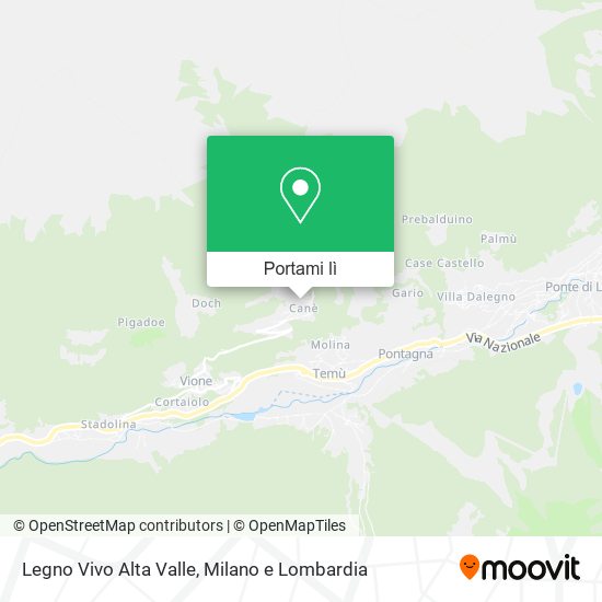 Mappa Legno Vivo Alta Valle