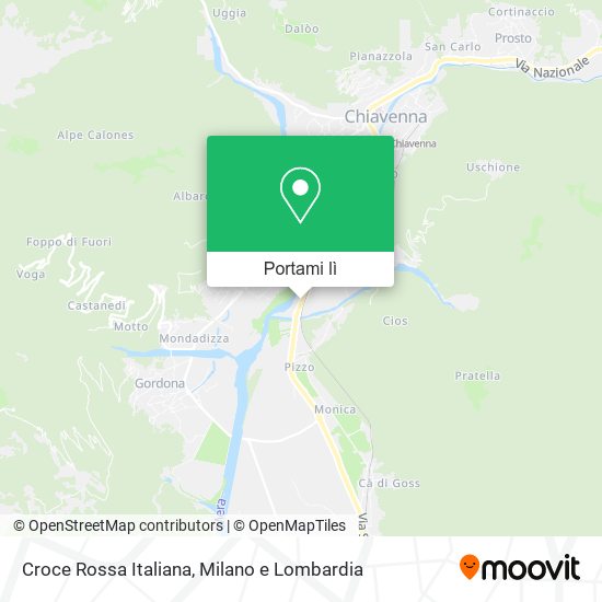 Mappa Croce Rossa Italiana