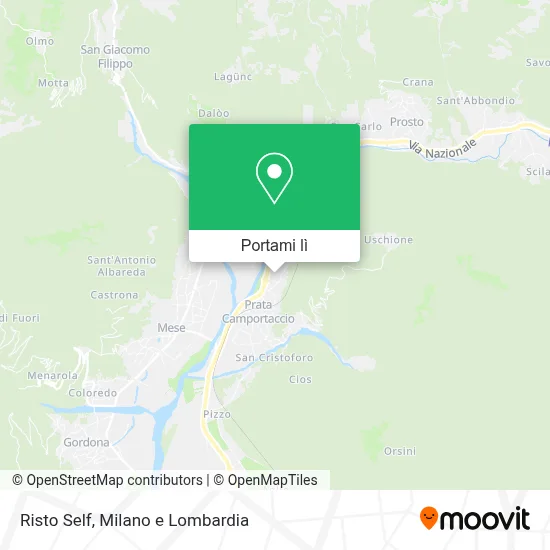 Mappa Risto Self