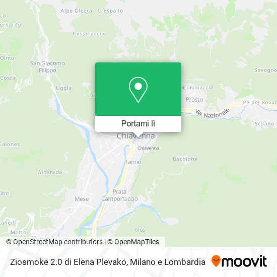 Mappa Ziosmoke 2.0 di Elena Plevako