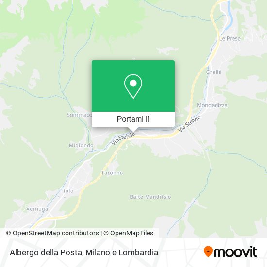 Mappa Albergo della Posta