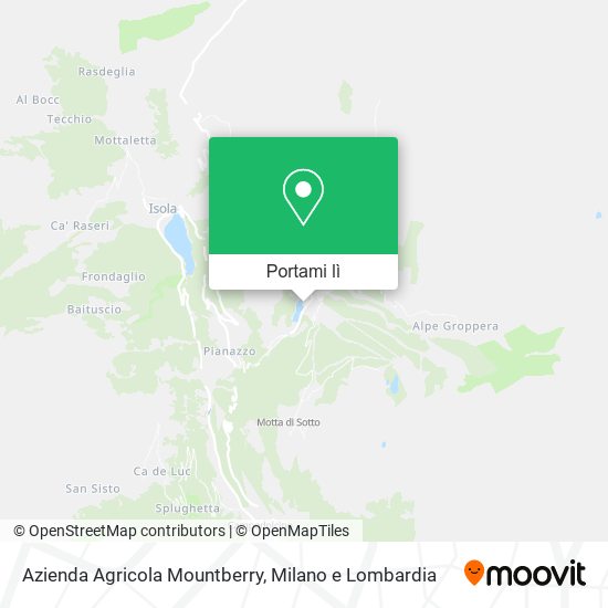 Mappa Azienda Agricola Mountberry