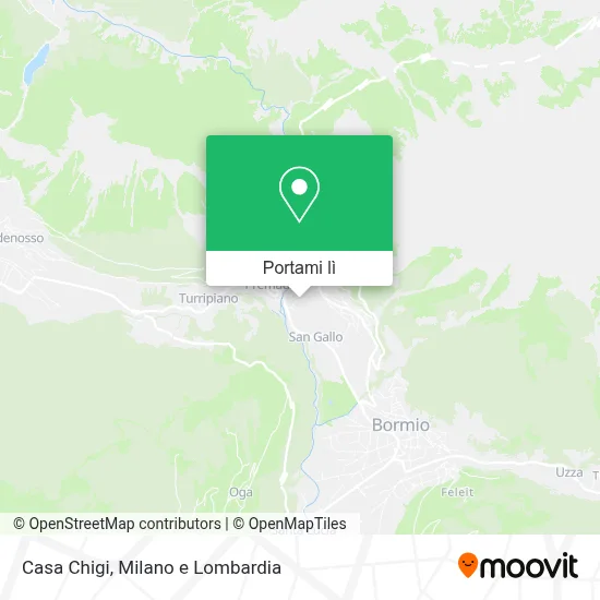 Mappa Casa Chigi