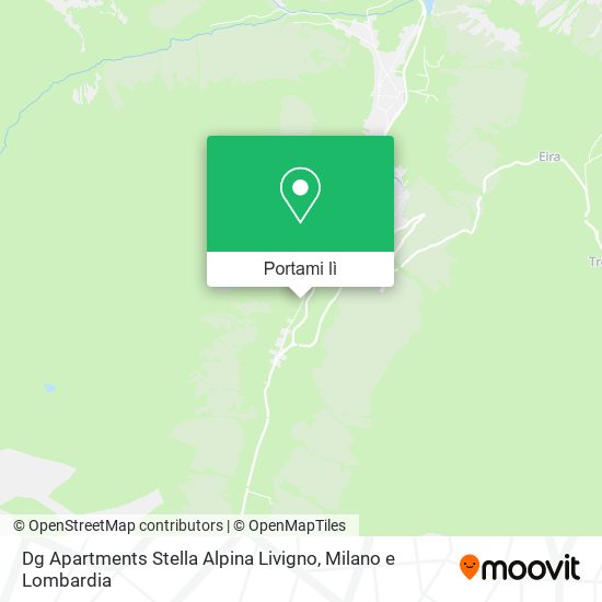 Mappa Dg Apartments Stella Alpina Livigno