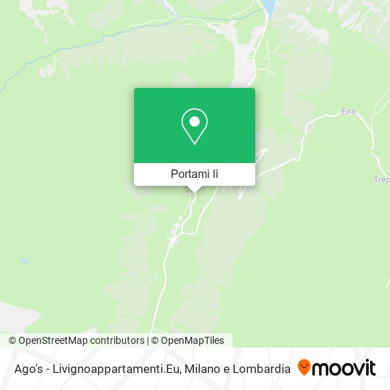 Mappa Ago's - Livignoappartamenti.Eu