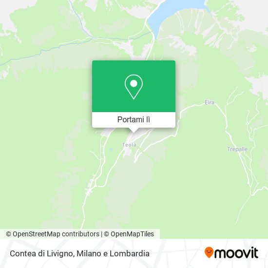 Mappa Contea di Livigno