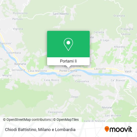 Mappa Chiodi Battistino