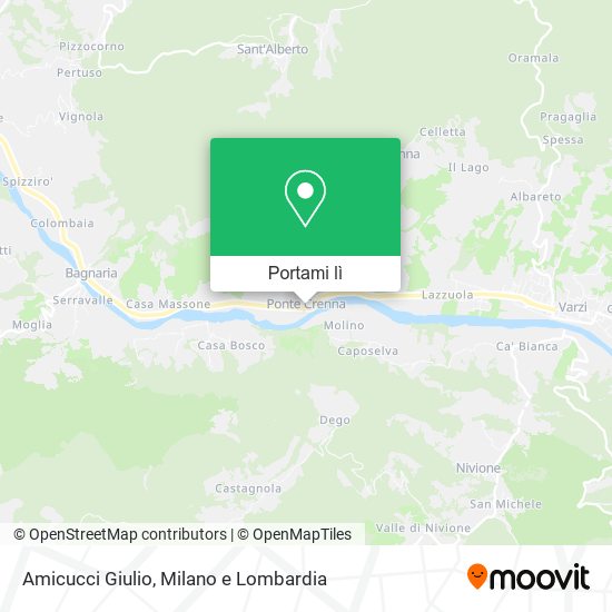 Mappa Amicucci Giulio