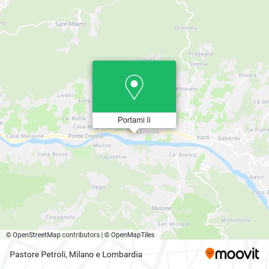 Mappa Pastore Petroli