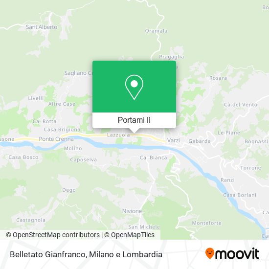 Mappa Belletato Gianfranco