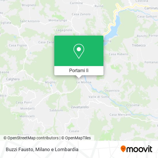 Mappa Buzzi Fausto