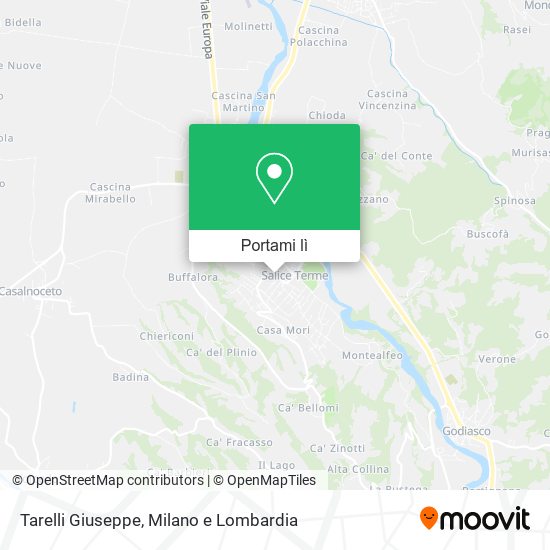 Mappa Tarelli Giuseppe