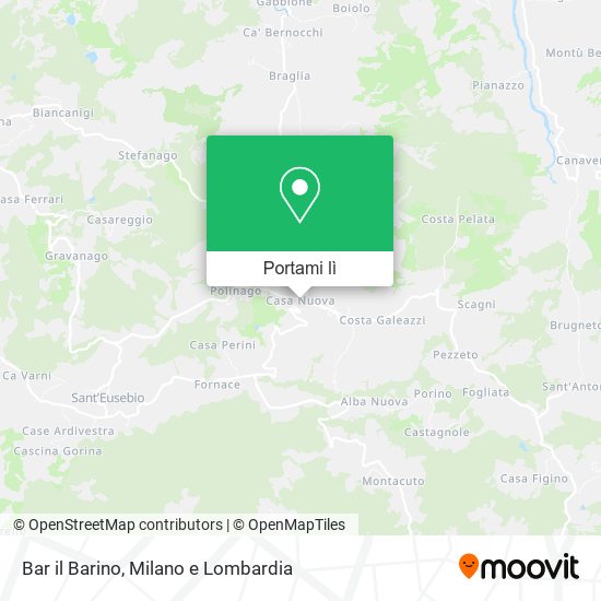 Mappa Bar il Barino
