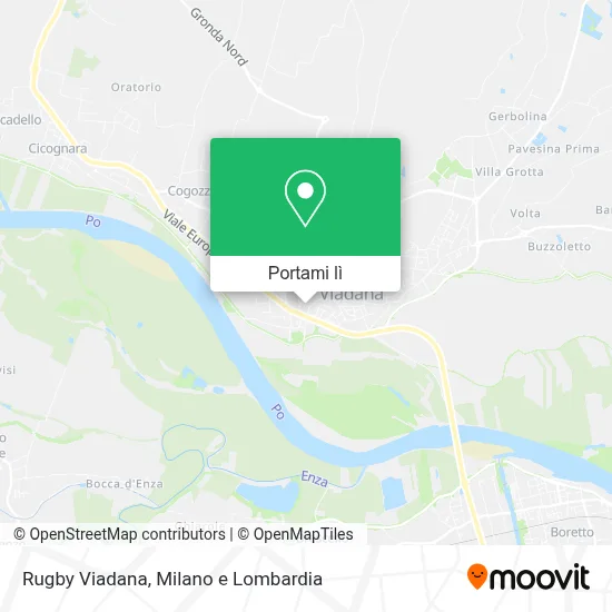 Mappa Rugby Viadana