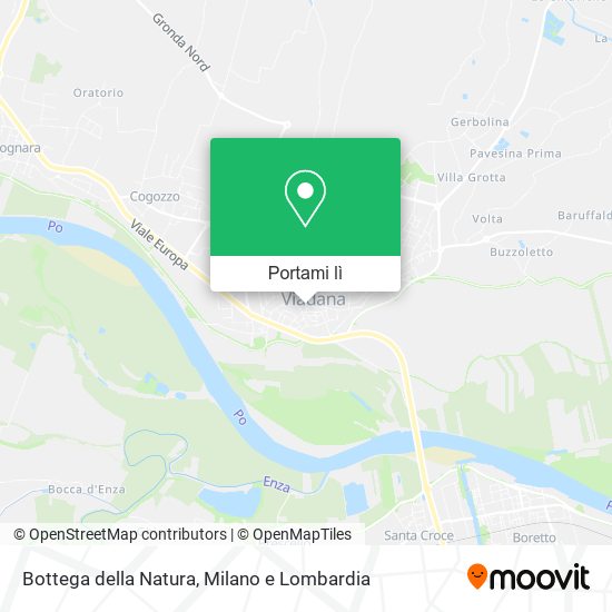 Mappa Bottega della Natura