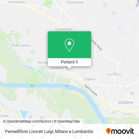 Mappa Pennellificio Livorati Luigi
