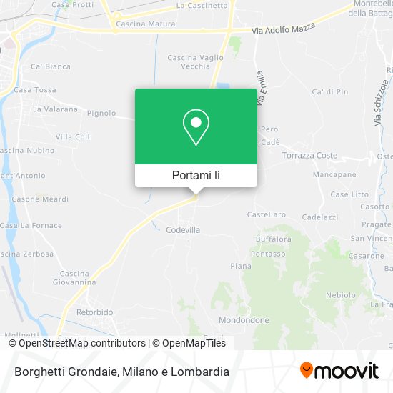 Mappa Borghetti Grondaie