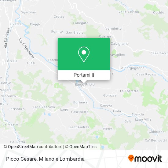 Mappa Picco Cesare