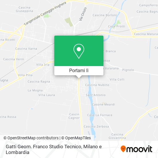 Mappa Gatti Geom. Franco Studio Tecnico