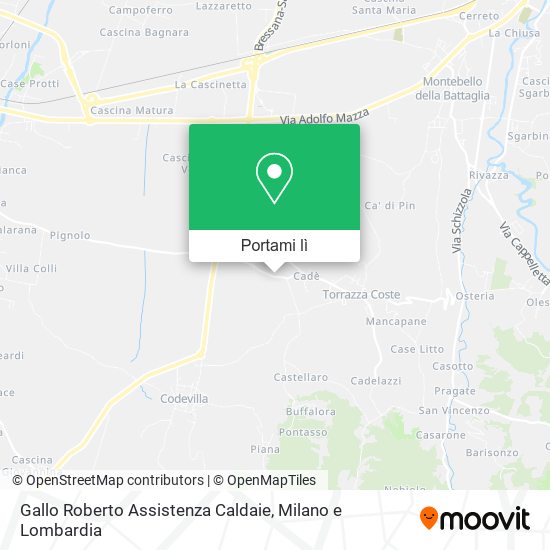 Mappa Gallo Roberto Assistenza Caldaie