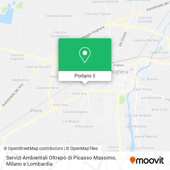 Mappa Servizi Ambientali Oltrepò di Picasso Massimo