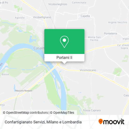 Mappa Confartigianato Servizi