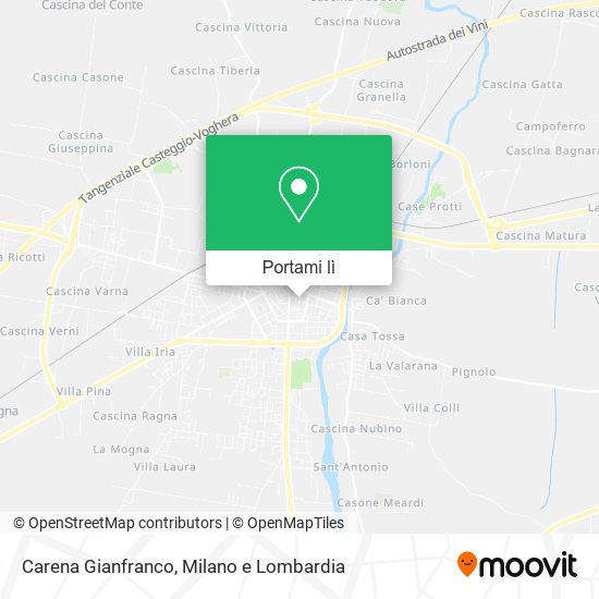 Mappa Carena Gianfranco
