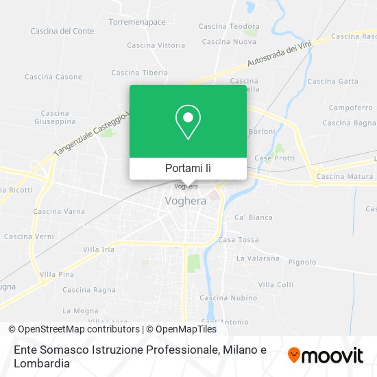 Mappa Ente Somasco Istruzione Professionale