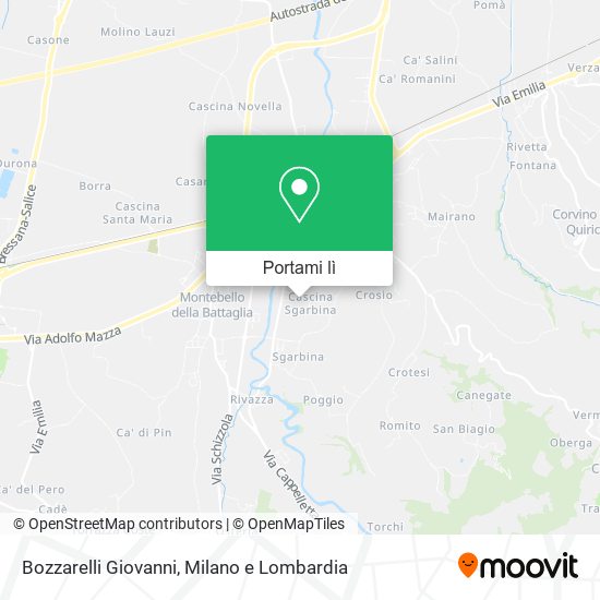 Mappa Bozzarelli Giovanni