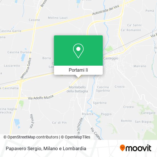 Mappa Papavero Sergio