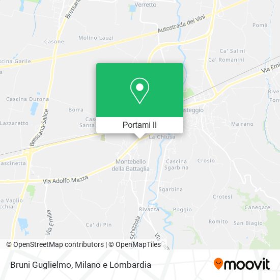 Mappa Bruni Guglielmo