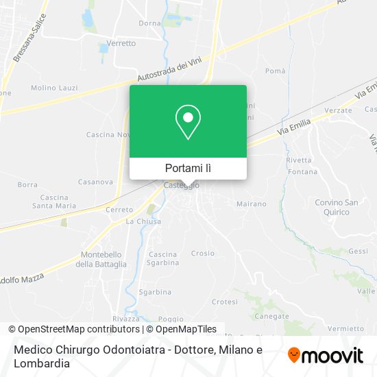 Mappa Medico Chirurgo Odontoiatra - Dottore