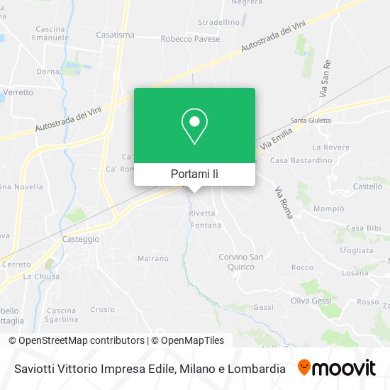 Mappa Saviotti Vittorio Impresa Edile