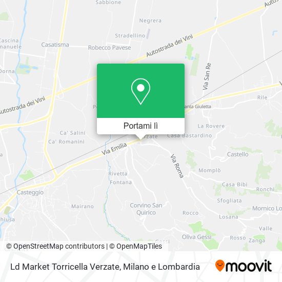 Mappa Ld Market Torricella Verzate