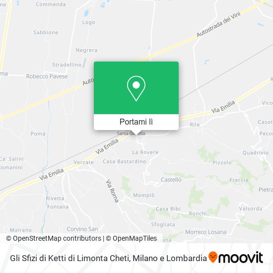 Mappa Gli Sfizi di Ketti di Limonta Cheti