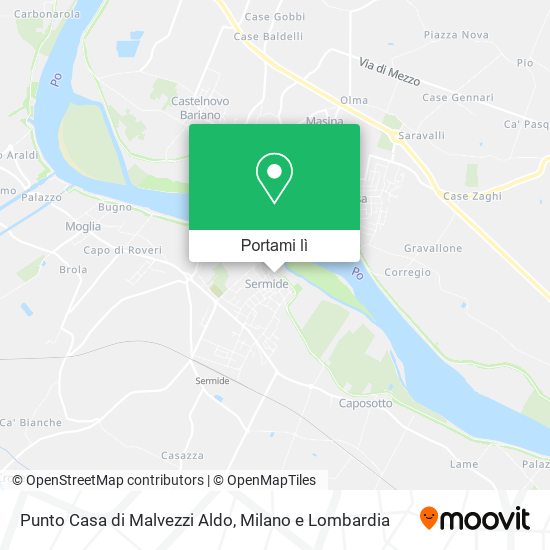 Mappa Punto Casa di Malvezzi Aldo