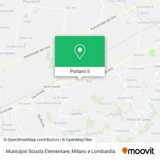 Mappa Municipio Scuola Elementare