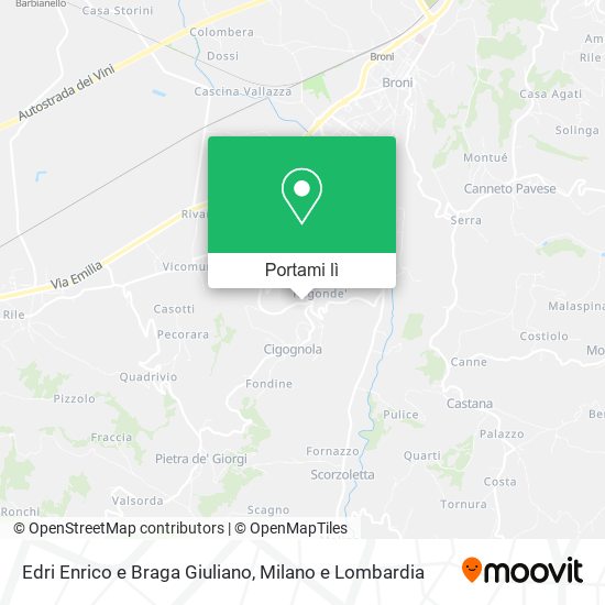 Mappa Edri Enrico e Braga Giuliano