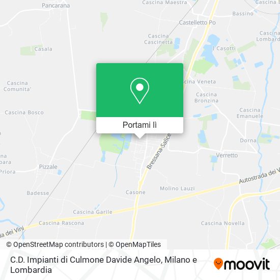 Mappa C.D. Impianti di Culmone Davide Angelo
