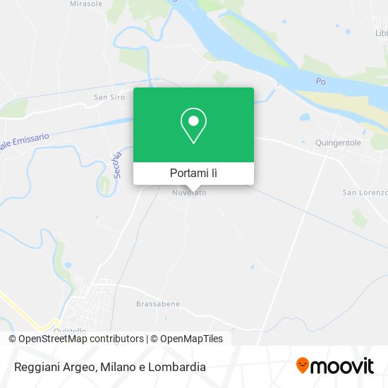 Mappa Reggiani Argeo