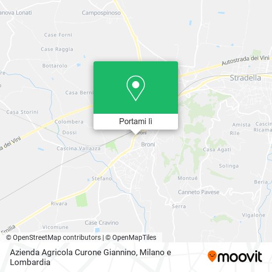 Mappa Azienda Agricola Curone Giannino