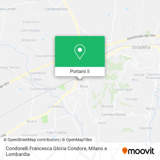 Mappa Condorelli Francesca Gloria Condore