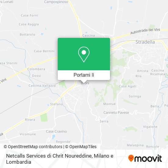 Mappa Netcalls Services di Chrit Noureddine
