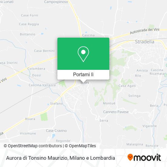 Mappa Aurora di Tonsino Maurizio