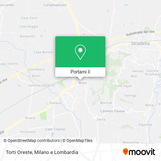 Mappa Torti Oreste