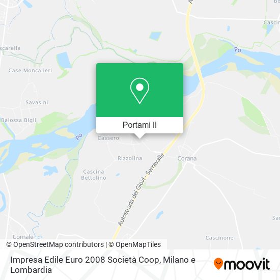 Mappa Impresa Edile Euro 2008 Società Coop