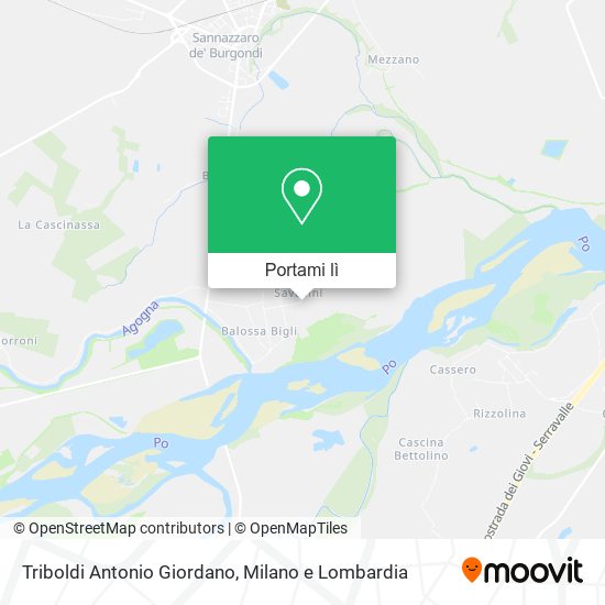 Mappa Triboldi Antonio Giordano