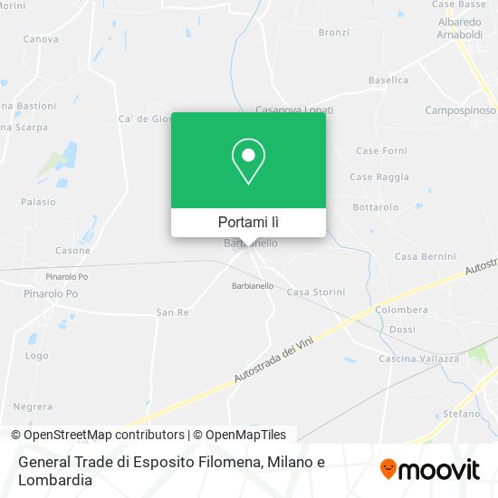 Mappa General Trade di Esposito Filomena